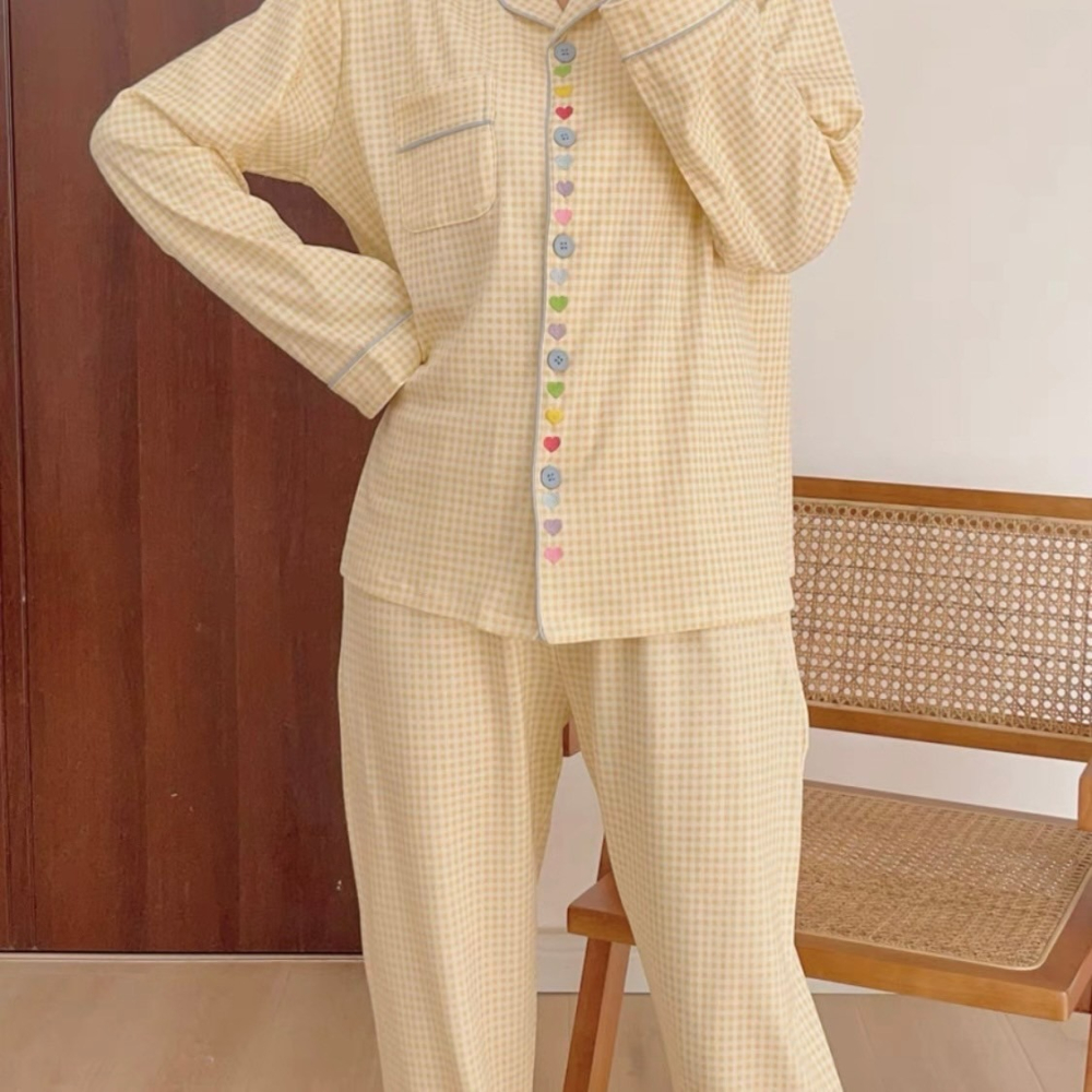 ⁂ 預購 ⁂ 居家舒適可愛睡衣套裝-細節圖9