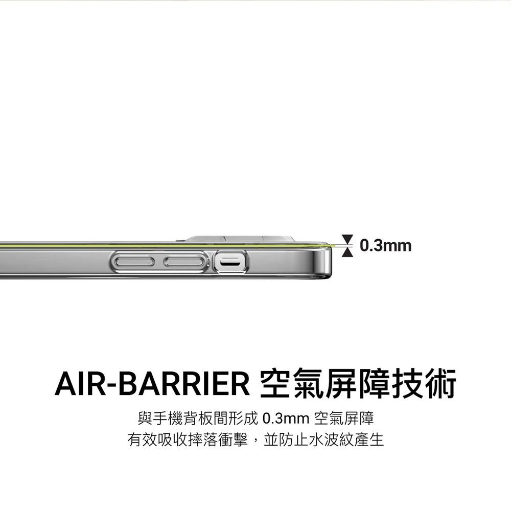MAGEASY 魚骨牌  iPhone 14 Marble 大理石軍規防摔手機殼(支援MagSafe)-細節圖3