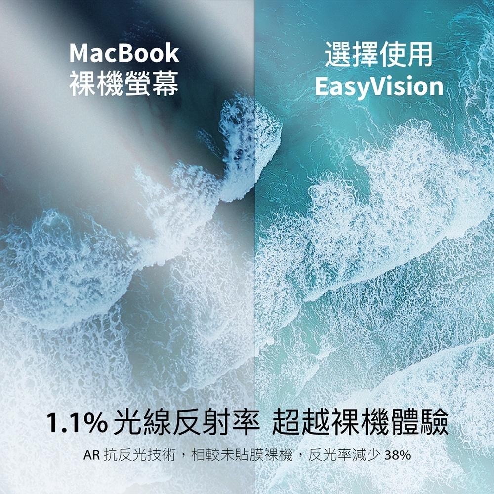 SwitchEasy 魚骨牌  EasyVision MacBook 螢幕保護膜  高解析透明防反光-細節圖3