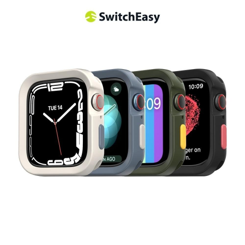 SwitchEasy 魚骨牌 Apple Watch 7/8 代 Colors 保護殼(8/7/6/5/4 全尺寸)