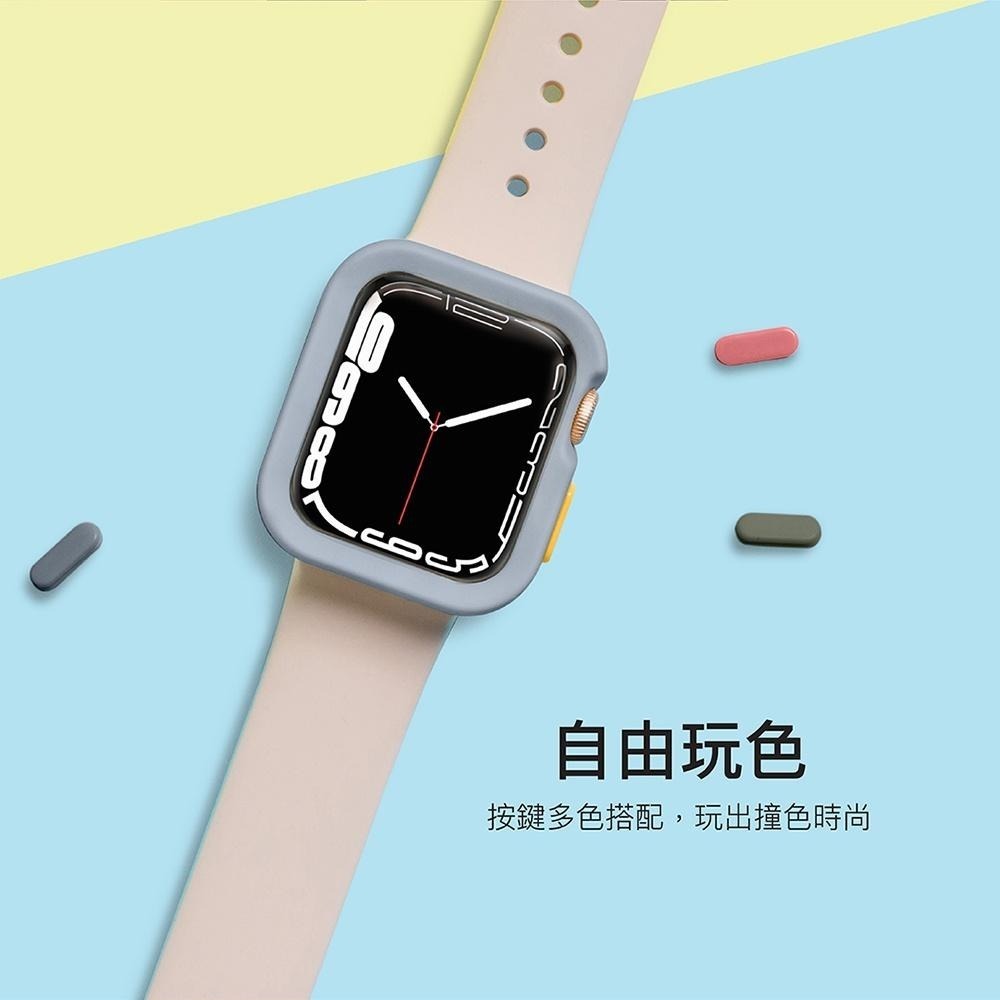 SwitchEasy 魚骨牌  Apple Watch 7/8 代 Colors 保護殼(8/7/6/5/4 全尺寸)-細節圖8