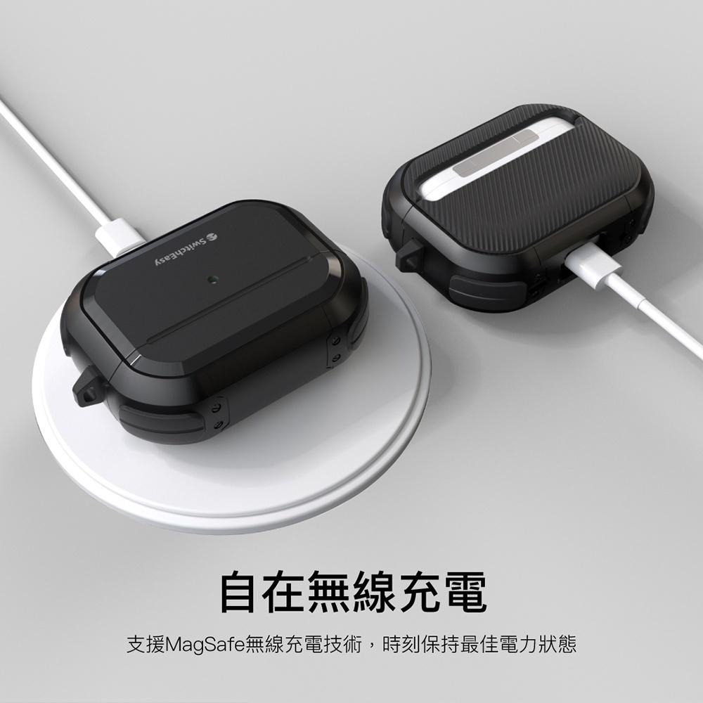 SwitchEasy 魚骨牌 Defender AirPods Pro 軍規耐衝擊耳機保護套 Pro2 / Pro1-細節圖4
