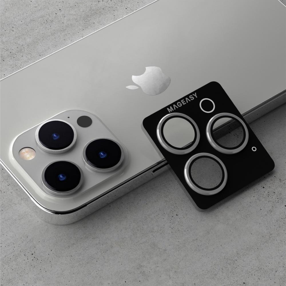 MAGEASY 魚骨牌 iPhone 14 LENZGUARD 藍寶石鏡頭保護貼-細節圖9