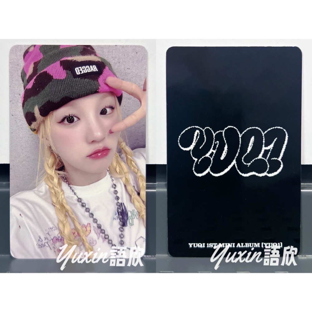 現貨✅ (G)I-DLE 雨琦 官方 小卡 迷你一輯 YUQ1 專輯 FREAK KMS KMS1.0 特典 中國進口-規格圖1