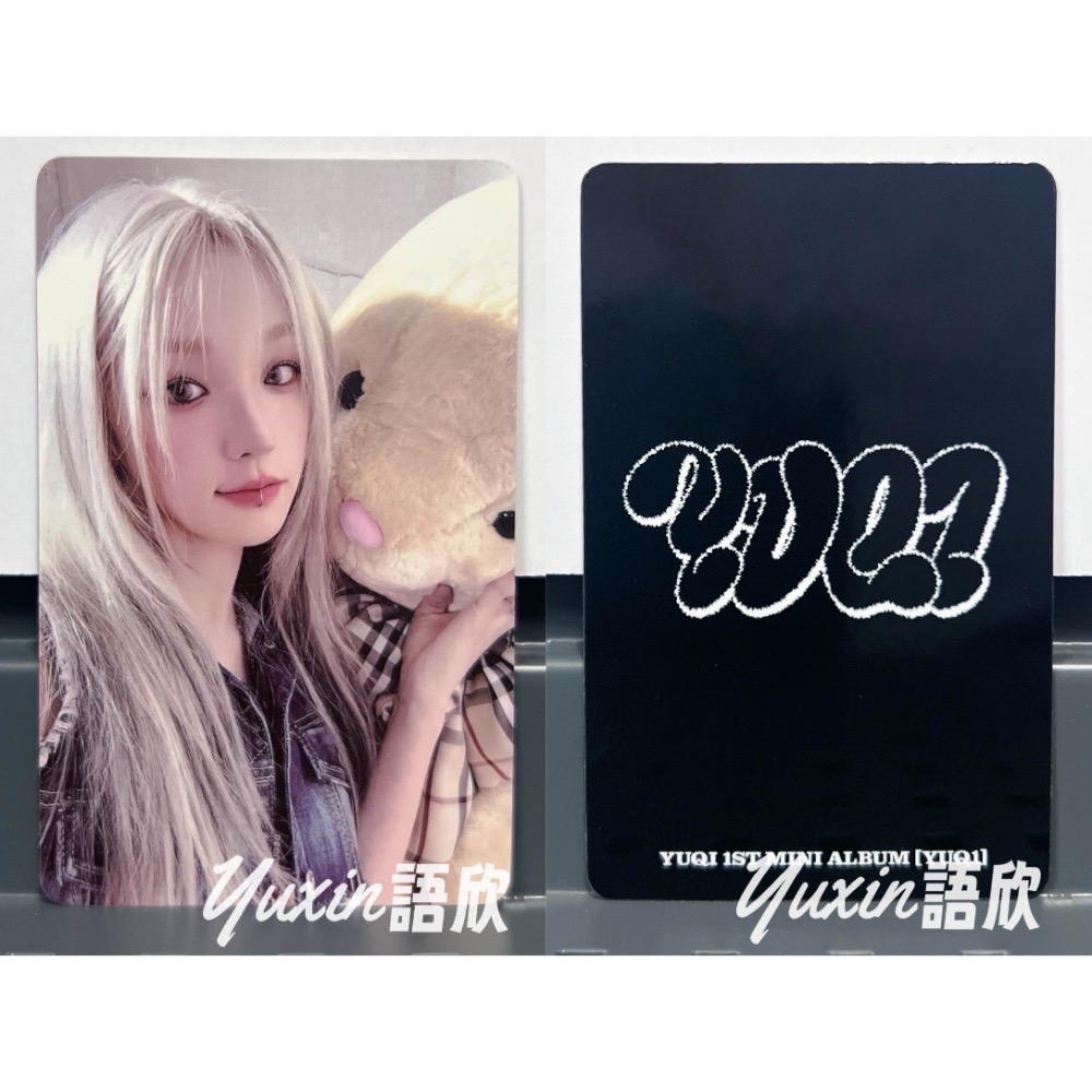 現貨✅ (G)I-DLE 雨琦 官方 小卡 迷你一輯 YUQ1 專輯 FREAK KMS KMS1.0 特典 中國進口-規格圖1