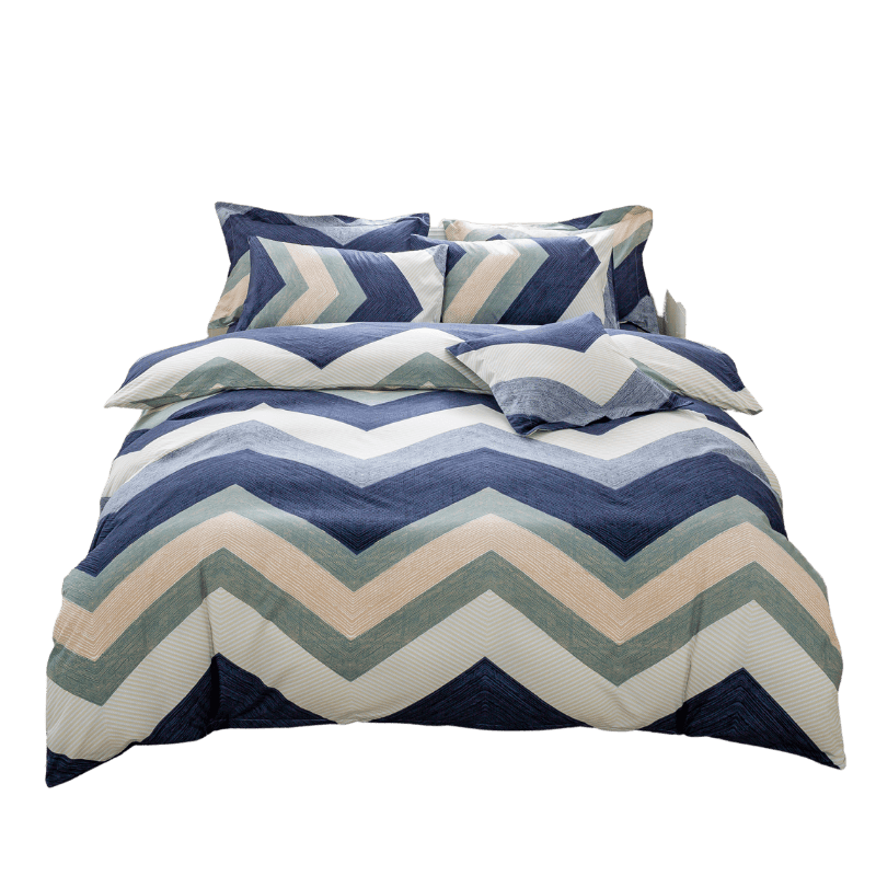 【夢境】MIT 舒柔棉床包組 床包枕套 被套 鋪棉兩用被組 - 巴爾曼-細節圖2