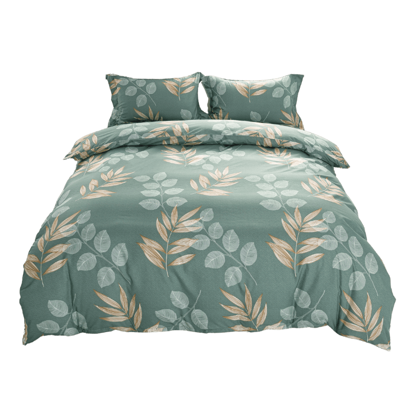 【夢境】MIT 舒柔棉床包組 床包枕套 被套 鋪棉兩用被組 - 春意-細節圖2