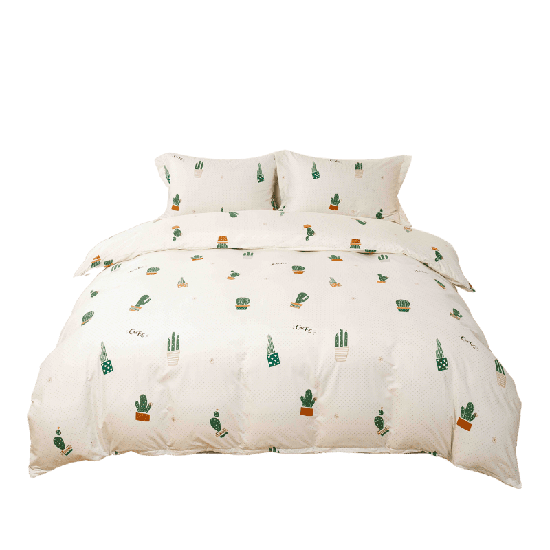 【夢境】MIT 舒柔棉床包組 床包枕套 被套 鋪棉兩用被組 - 療癒時光-細節圖2