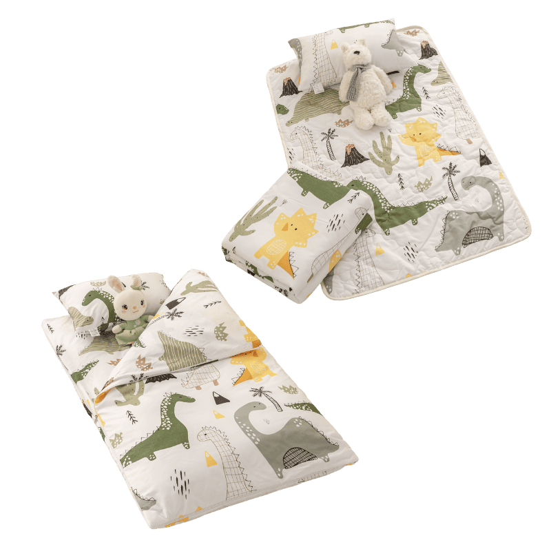 【7-ELEVEN門市團購】【夢境】兒童睡墊/睡袋 三件組 幼稚園午睡首選 多款可選 舒柔棉 2-8歲 方便攜帶-規格圖11