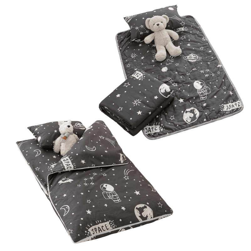 【7-ELEVEN門市團購】【夢境】兒童睡墊/睡袋 三件組 幼稚園午睡首選 多款可選 舒柔棉 2-8歲 方便攜帶-規格圖11