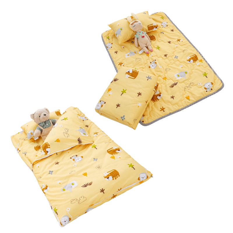 【7-ELEVEN門市團購】【夢境】兒童睡墊/睡袋 三件組 幼稚園午睡首選 多款可選 舒柔棉 2-8歲 方便攜帶-規格圖11