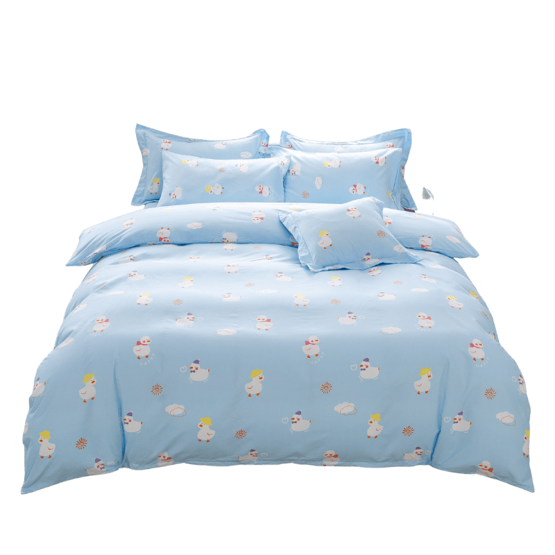 【夢境】MIT 舒柔棉床包組 床包枕套 被套 鋪棉兩用被組 - 緣分天空-細節圖2