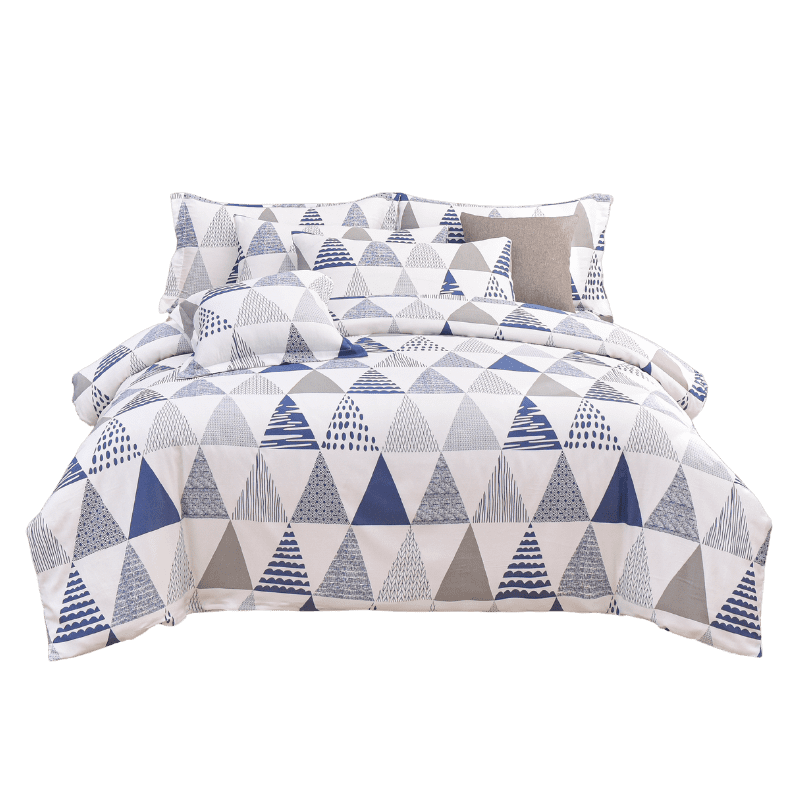 【夢境】MIT 天絲床包組 x 3M吸濕排汗 床包枕套 被套 鋪棉兩用被組 - 尼斯-細節圖2