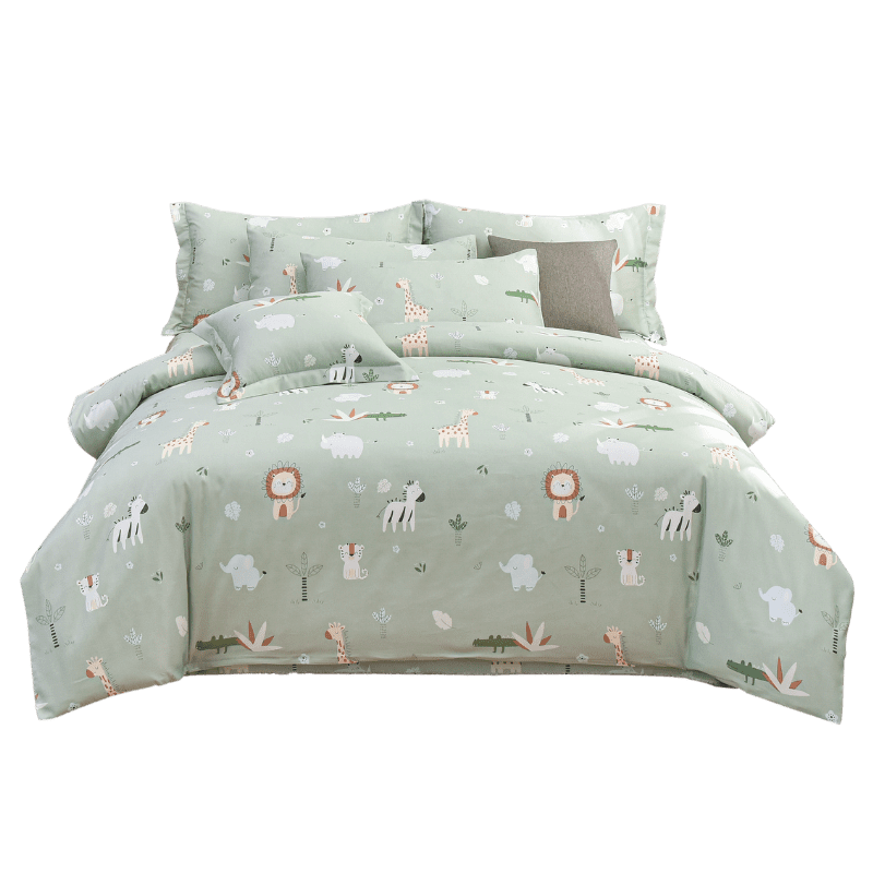 【夢境】MIT 天絲床包組 x 3M吸濕排汗 床包枕套 被套 鋪棉兩用被組 - 肯亞趣-細節圖2