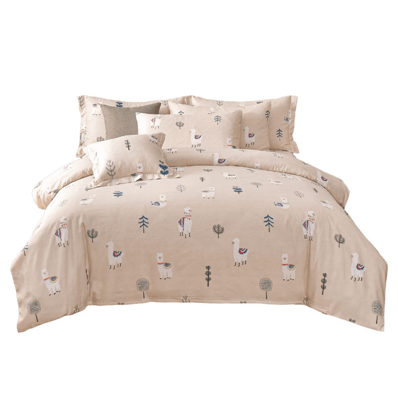 【夢境】MIT 天絲床包組 x 3M吸濕排汗 床包枕套 被套 鋪棉兩用被組 - 拉瑪-細節圖2