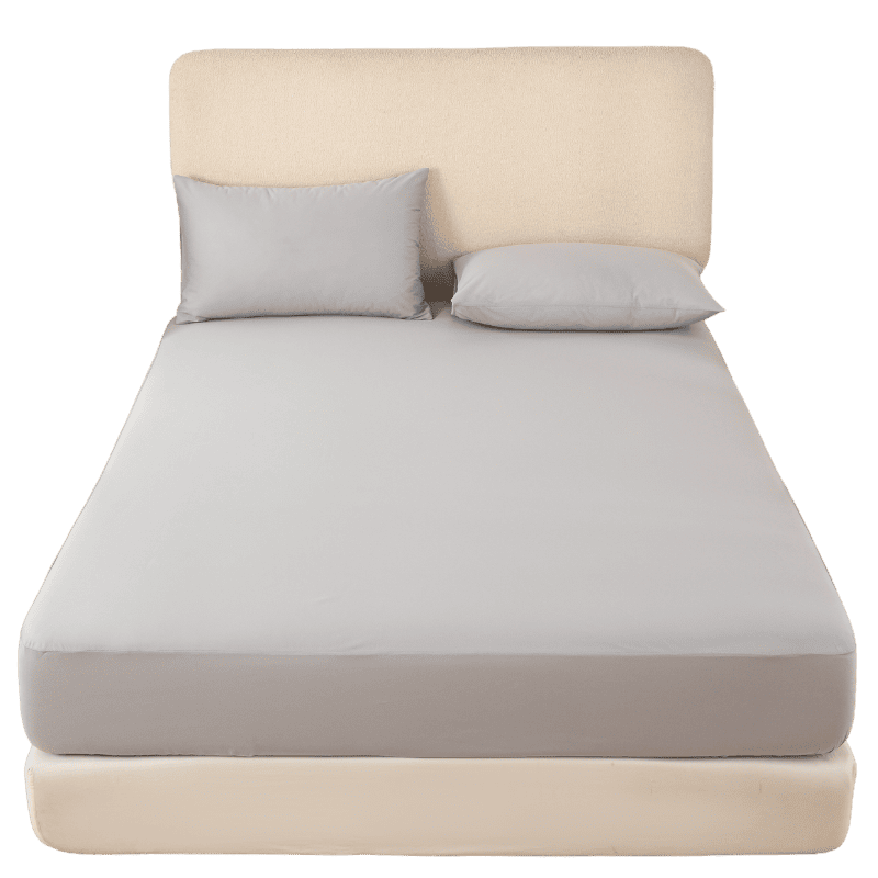 【夢境】MIT 100% 防水保潔墊 x 3M吸濕排汗專利技術 床包式/防水床包/戒尿布/老人/幼童 - 星空灰-細節圖2