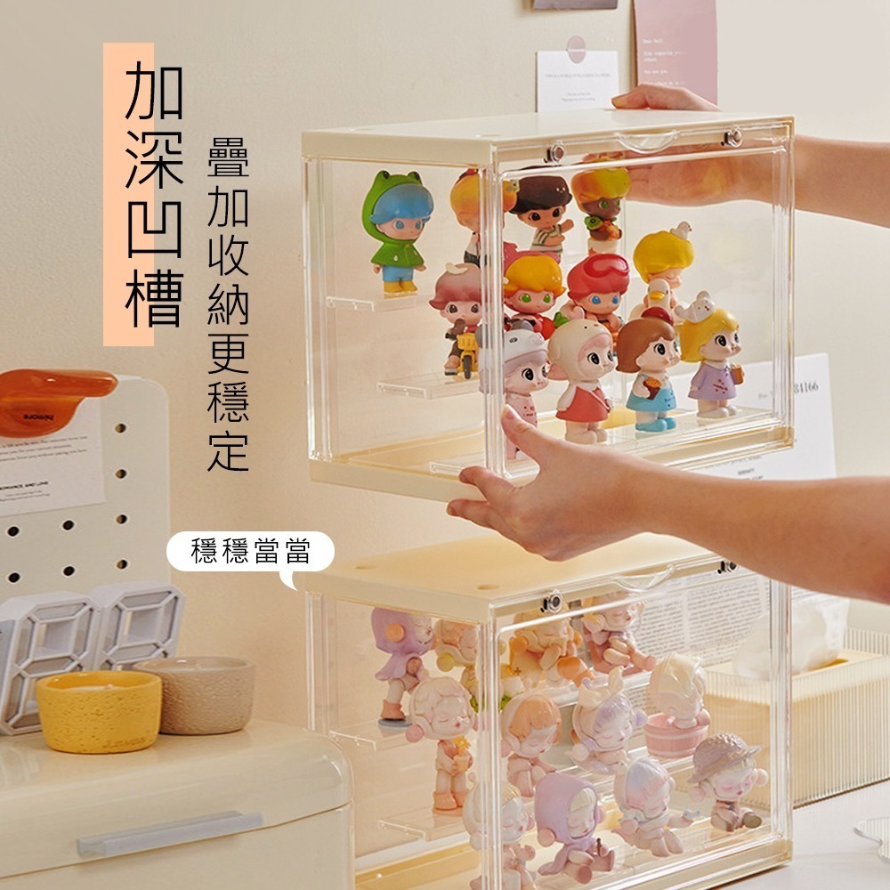 台灣出貨🔥 透明公仔收藏盒✨公仔收納盒 盲盒收納 模型展示盒 公仔盒 包包展示盒 展示櫃 展示盒 盲盒展示盒 收納盒-細節圖3