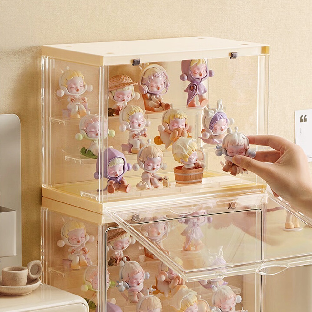 台灣出貨🔥 透明公仔收藏盒✨公仔收納盒 盲盒收納 模型展示盒 公仔盒 包包展示盒 展示櫃 展示盒 盲盒展示盒 收納盒-細節圖4