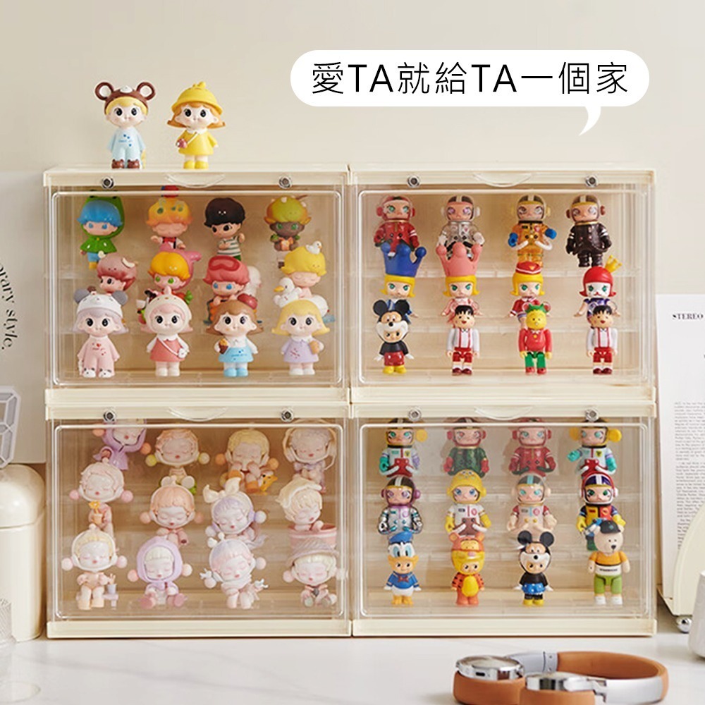 台灣出貨🔥 透明公仔收藏盒✨公仔收納盒 盲盒收納 模型展示盒 公仔盒 包包展示盒 展示櫃 展示盒 盲盒展示盒 收納盒-細節圖5
