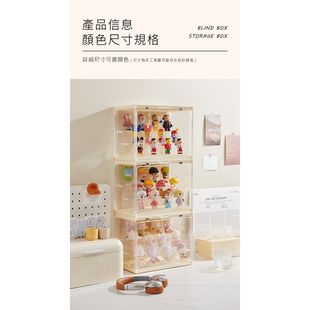 台灣出貨🔥 透明公仔收藏盒✨公仔收納盒 盲盒收納 模型展示盒 公仔盒 包包展示盒 展示櫃 展示盒 盲盒展示盒 收納盒-細節圖10