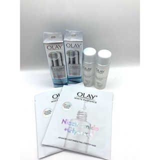 最新版本 全新現貨🎉歐蕾 OLAY 小白瓶 革糖素 小白瓶  高效透白光曜精華| 高效透白光曜彈力面膜5| 抗醣-細節圖3