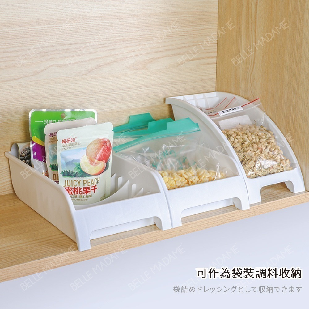 【Sanada】直立式碗盤收納架 日本製 多功能收納盒-細節圖5