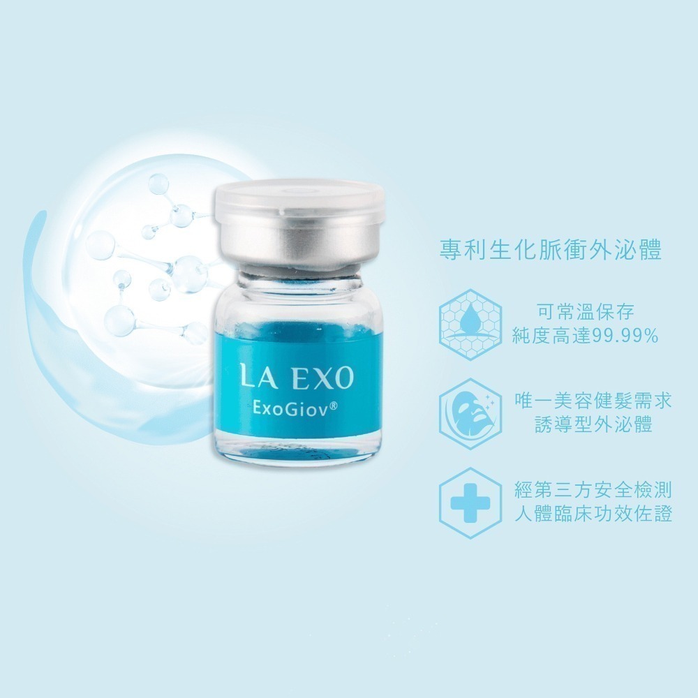 【LA EXO】高效全能賦活原液 3ml 安瓶組 5入 60億外泌體 修復肌膚 台灣製-細節圖3