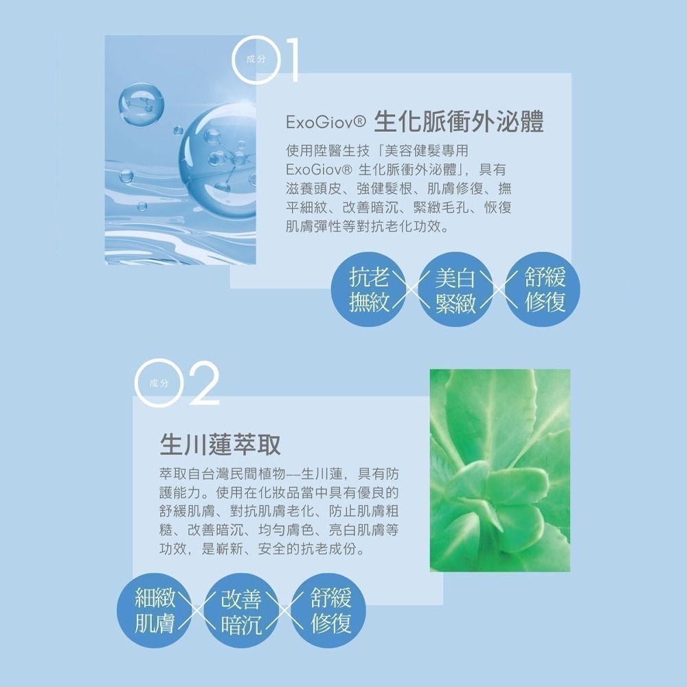 【LA EXO】高效賦活生化脈衝外泌體精華液 30ml 外泌體 修復肌膚 台灣製-細節圖3