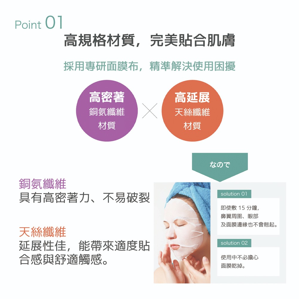 【Dcure+ 】日常保養面膜 27ml精華液 8款可選-細節圖2