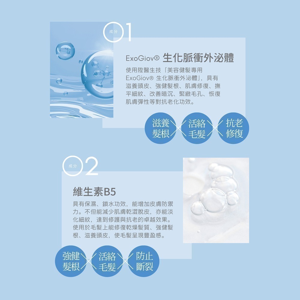 【LA EXO】高效生化脈衝外泌體睫眉滋養液3ml 附棉棒 外泌體 修復肌膚 台灣製-細節圖4