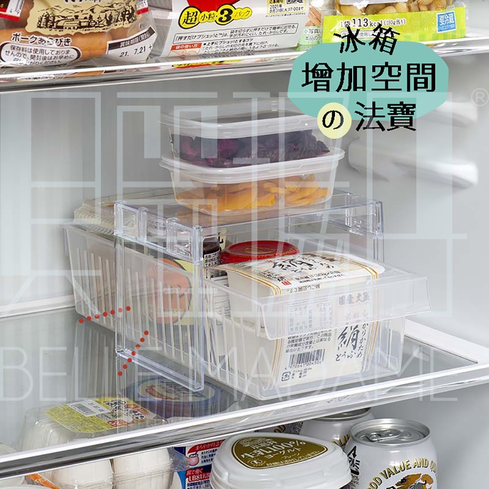 【inomata】透明ㄇ字型收納架 小-細節圖2