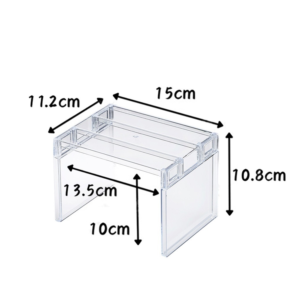 【inomata】透明ㄇ字型收納架 小-細節圖5