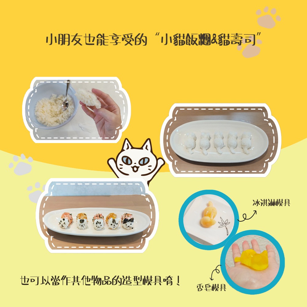【小久保KOKUBO】蘿蔔泥貓咪造型壓模 日本製-細節圖4