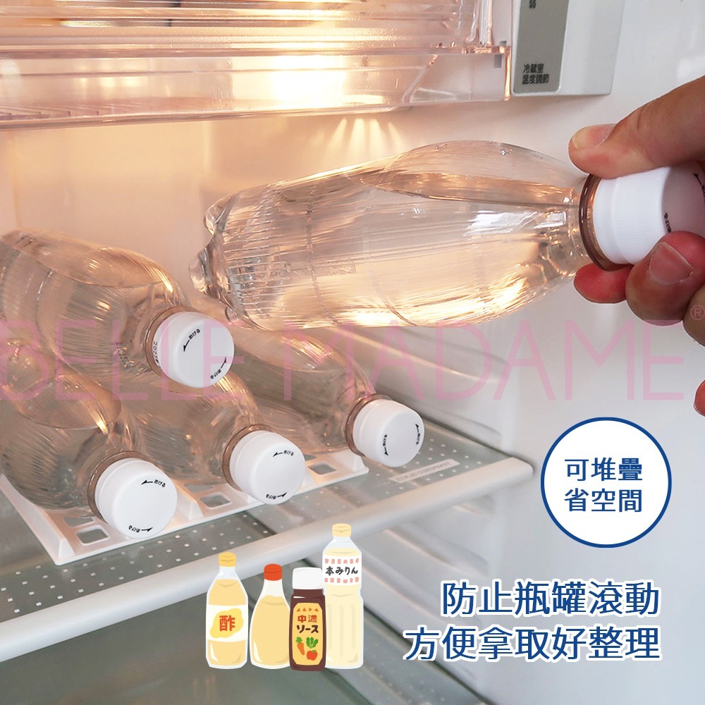 【KOKUBO】 冰箱瓶罐固定墊 日本製｜防滑不滾動 · 節省空間 · 瓶罐整齊收納-細節圖2
