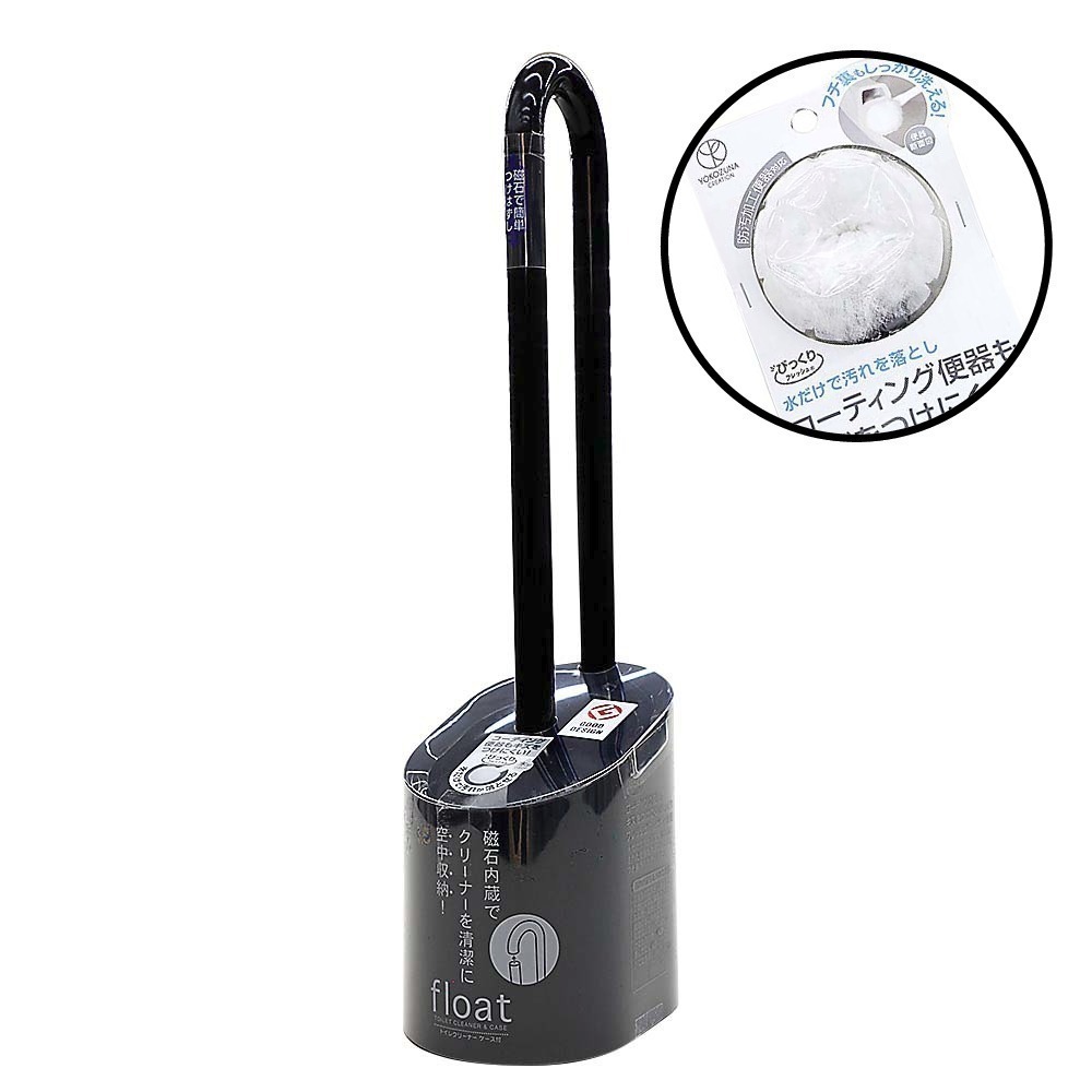【YOKOYAMA float】磁石浮動馬桶刷組 日本製｜獲 Good Design 設計獎-規格圖6
