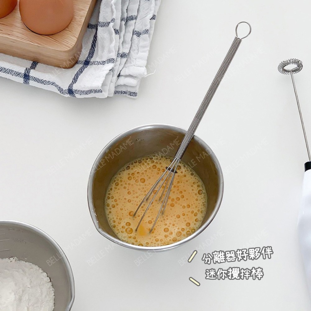 【日本製】ECHO 不鏽鋼分蛋器｜蛋白蛋黃輕鬆分離 · 烘焙料理必備 · 小巧好收納-細節圖6