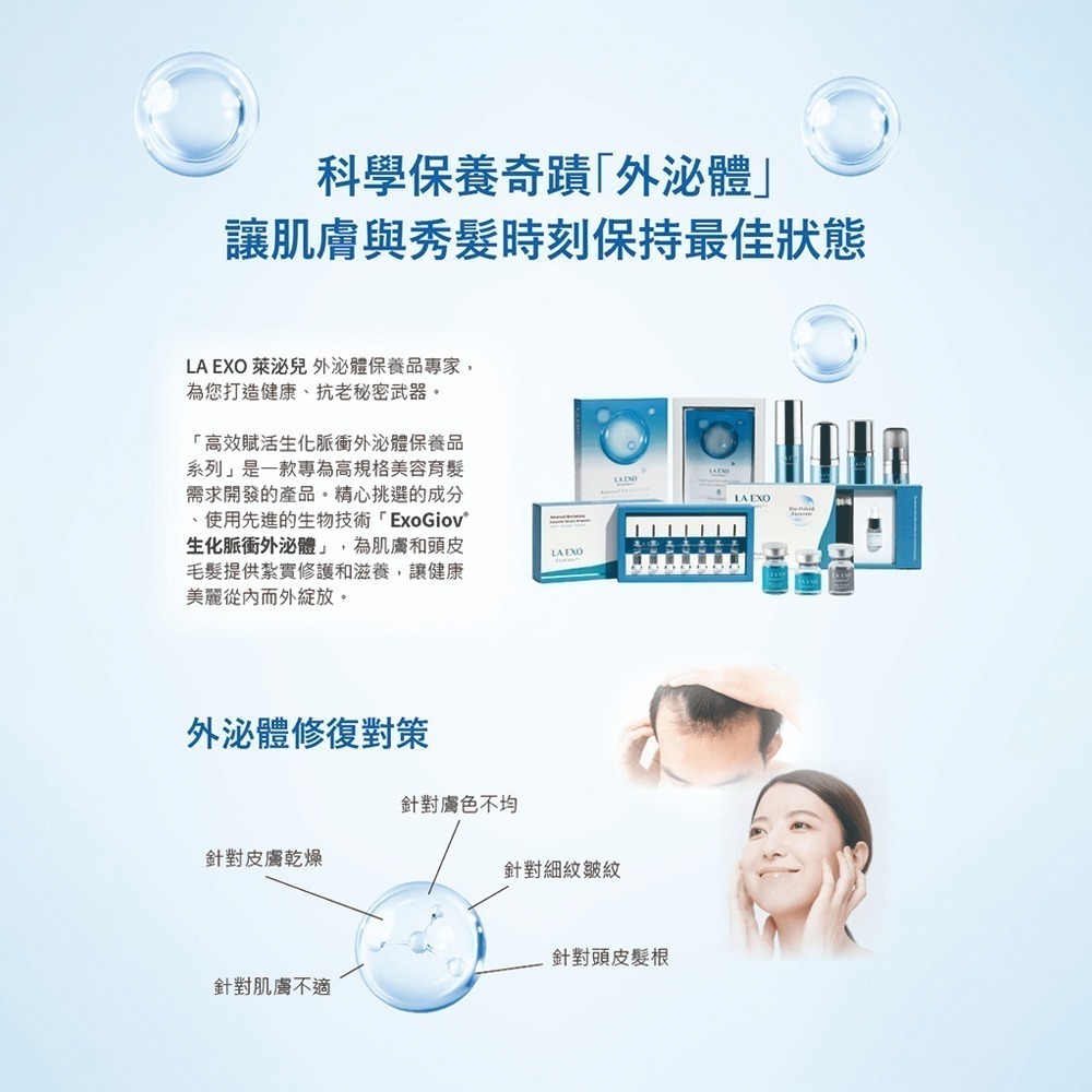 【LA EXO】萊泌兒 生化脈衝外泌體十日安瓶 1.5ml 10支-細節圖7