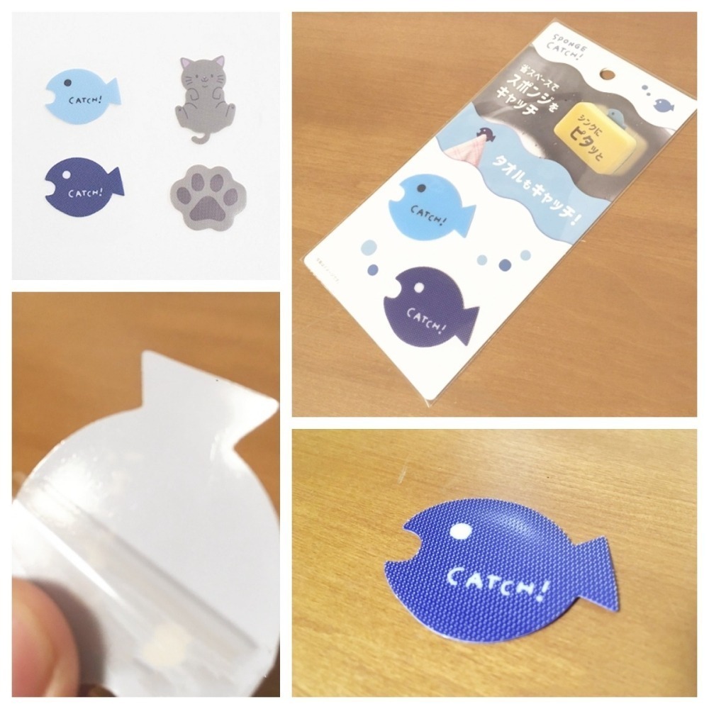 【YAMADA】魔術海綿貼 菜瓜布/抹布/手帕 萬用海綿貼 魔鬼氈抹布貼 魔鬼氈貼 菜瓜布架-細節圖2