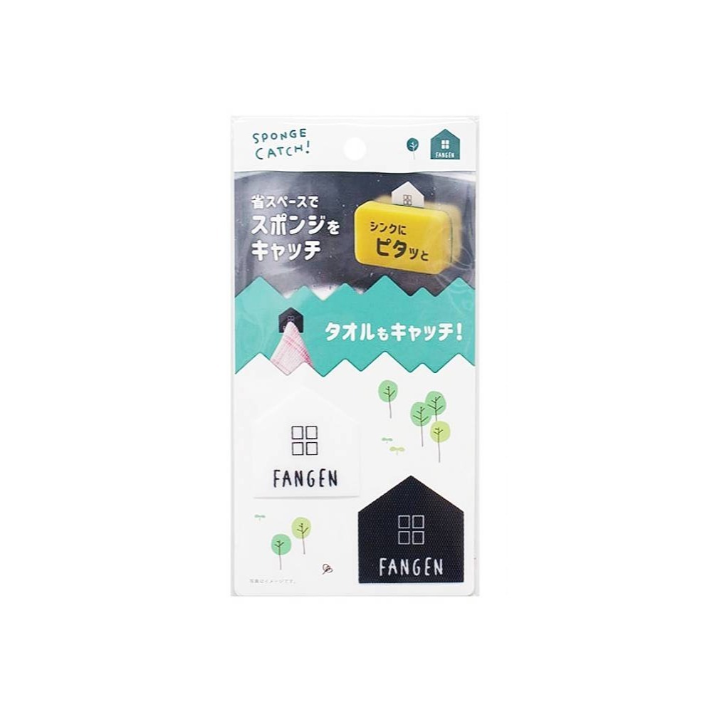 【YAMADA】魔術海綿貼 菜瓜布/抹布/手帕 萬用海綿貼 魔鬼氈抹布貼 魔鬼氈貼 菜瓜布架-規格圖7