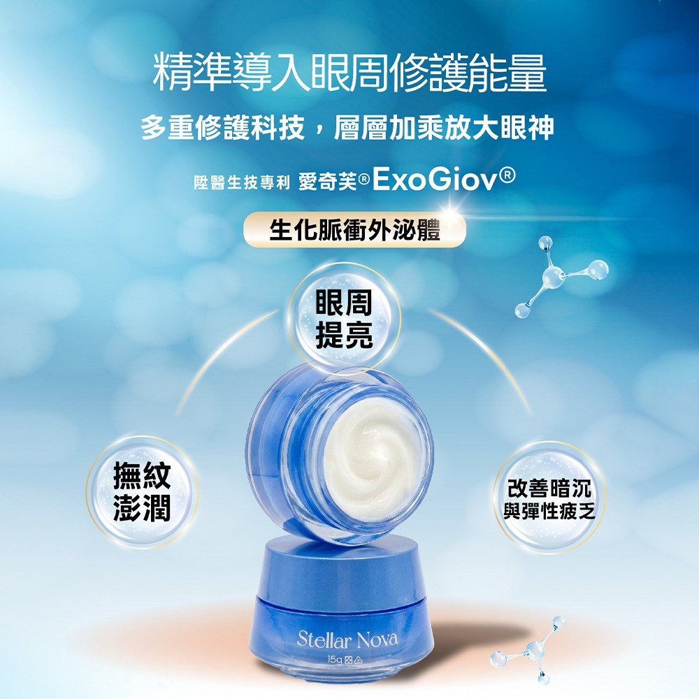 【LA EXO】萊泌兒 999外泌體眼霜 15g-細節圖6