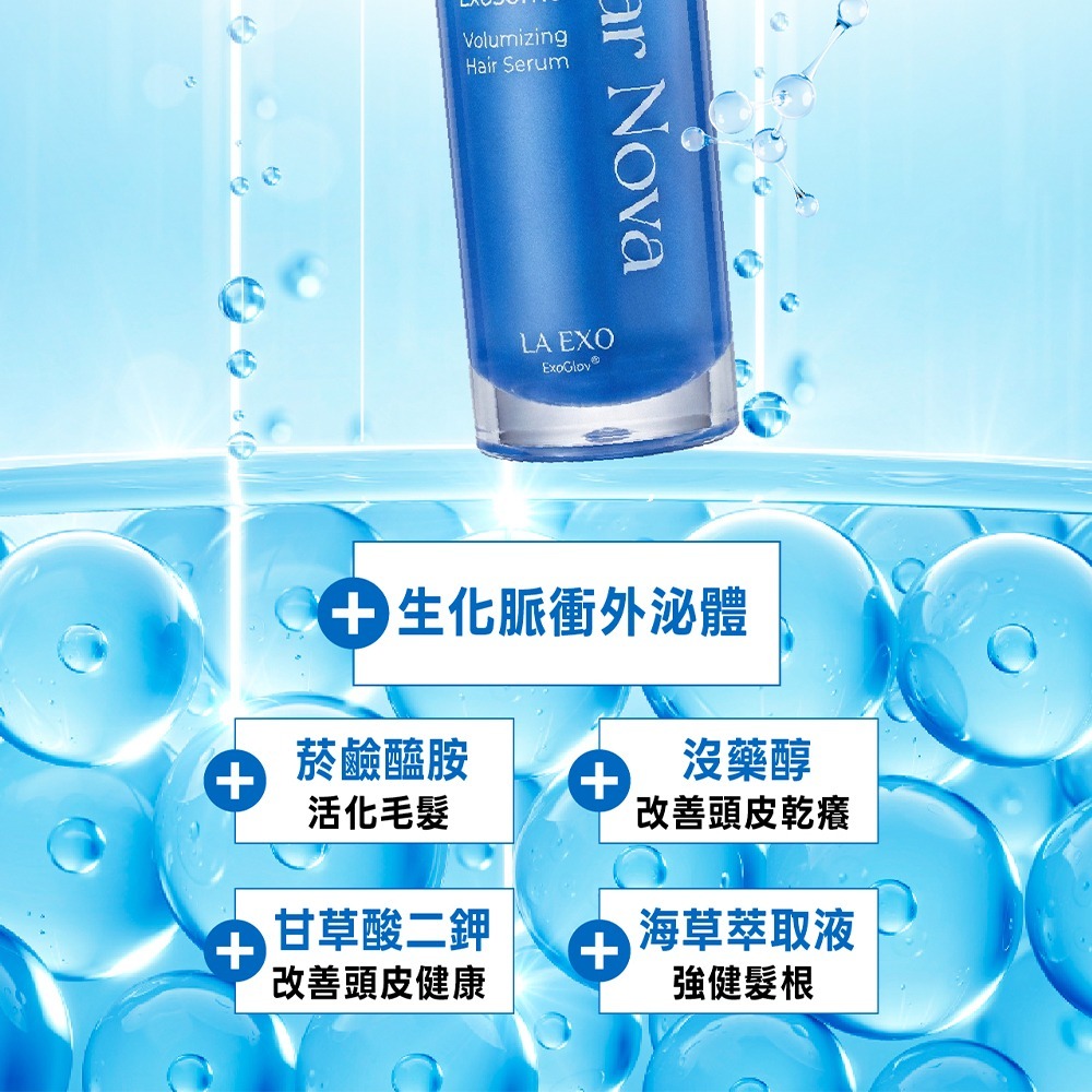 【LA EXO】萊泌兒 999外泌體養髮液 30ml-細節圖7