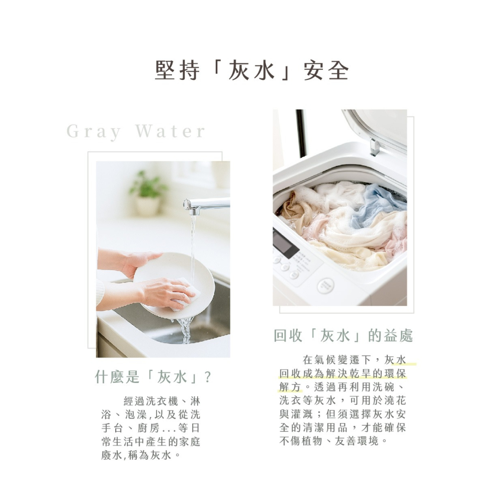 【WASHWISE 聰明洗】洗衣一舉兩得 500ml 友善環境 愛護地球-細節圖6