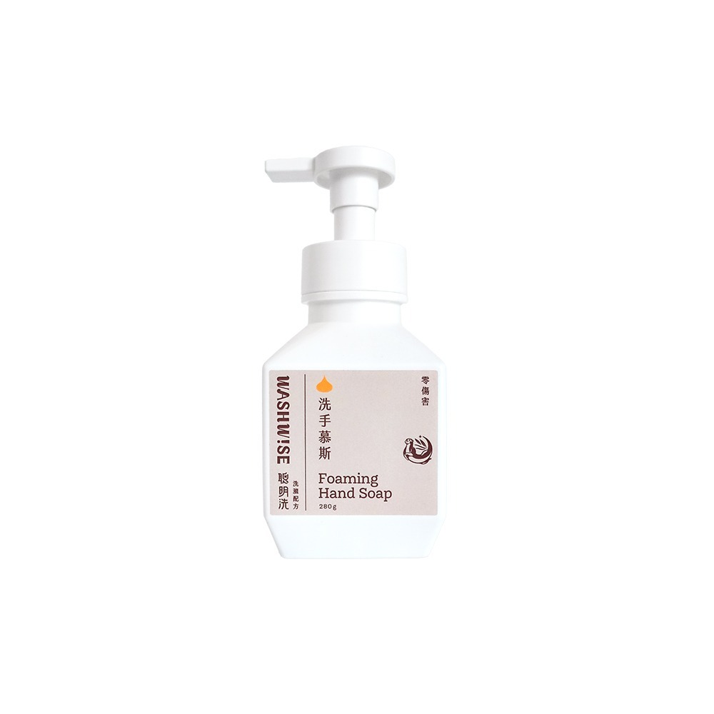 【WASHWISE 聰明洗】洗手慕斯 無香/金萱烏龍麝香 280ml 友善環境 愛護地球-規格圖9