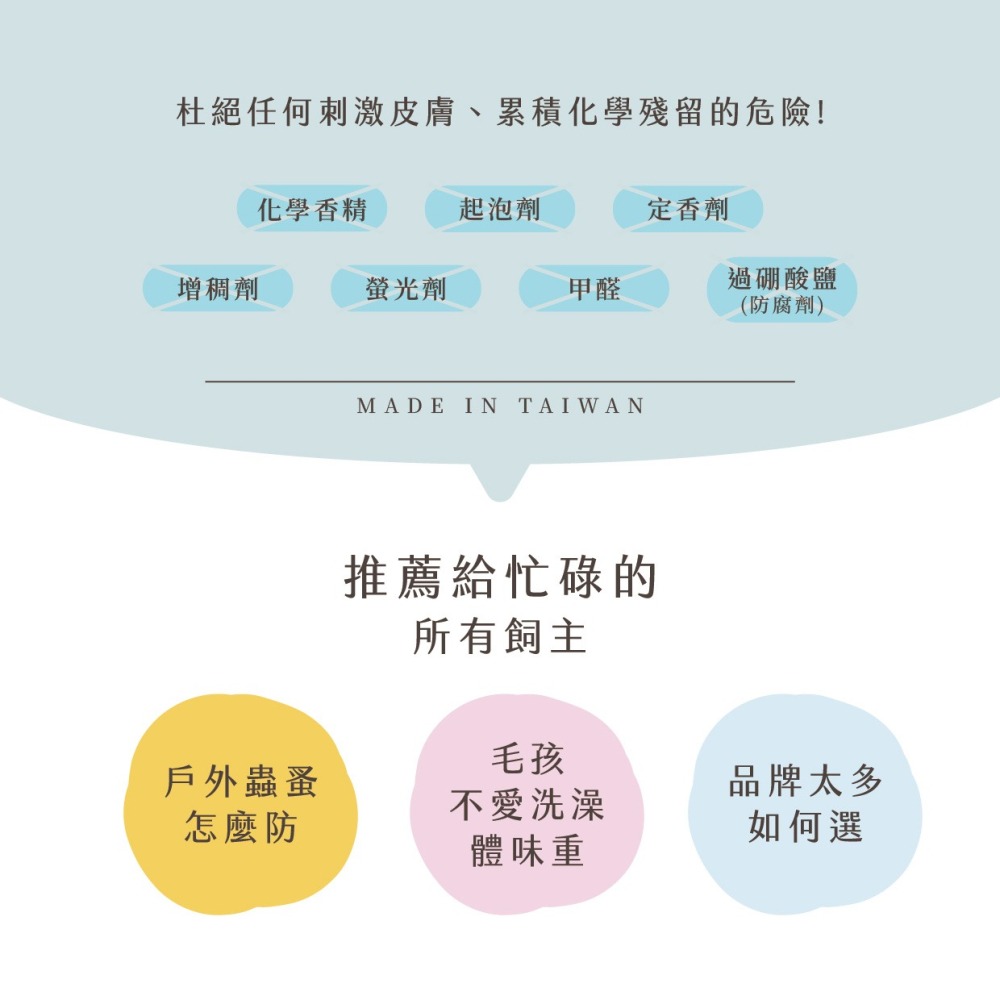 【WASHWISE 聰明洗】毛孩泡泡洗/去味噴霧 400ml 寶貝毛孩 友善環境 愛護地球-細節圖7