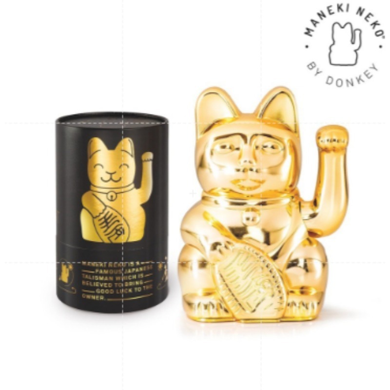 🌟德國品牌🌟DONKEY 祈福招財貓擺飾 Lucky Cats 禮物自動招手 招財貓裝飾品招財貓 發財貓 FUS-規格圖8