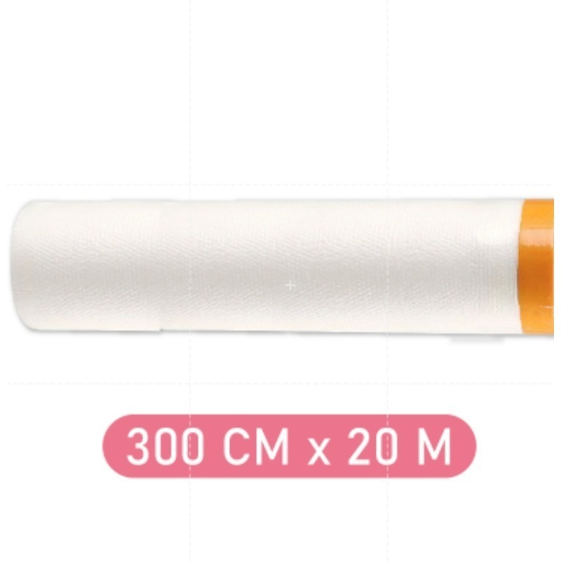 🔥加長20M🔥無痕防塵罩 防塵膜家具防塵膜擋灰塵套 防灰塵防塵布 無痕貼 PE膜 防塵罩 養生膠帶 吃飯防髒污-規格圖9