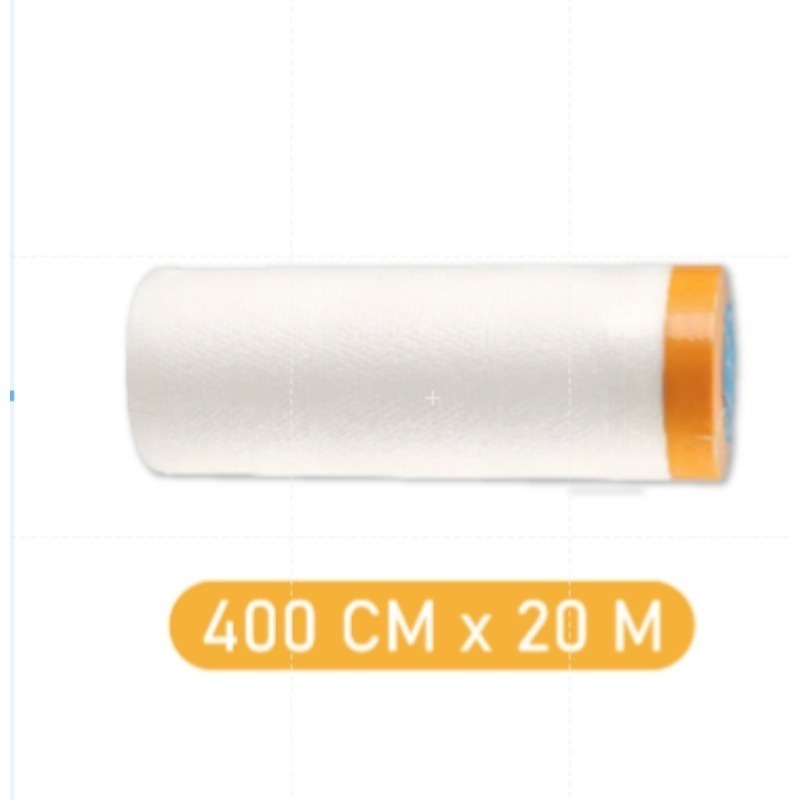 🔥加長20M🔥無痕防塵罩 防塵膜家具防塵膜擋灰塵套 防灰塵防塵布 無痕貼 PE膜 防塵罩 養生膠帶 吃飯防髒污-規格圖9