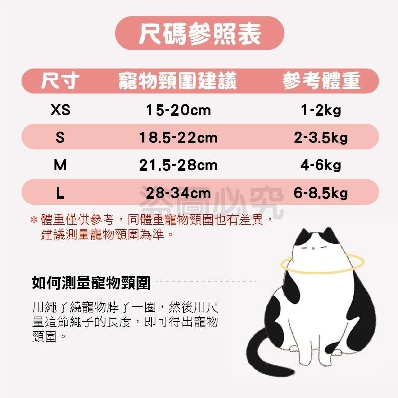 ✨行動無束✨伊莉莎白圈 寵物頭套 寵物頭套 防舔圈 伊莉莎白頭套 防舔頭套 防咬頭套 寵物脖圈 羞恥圈 貓咪頭套-細節圖4