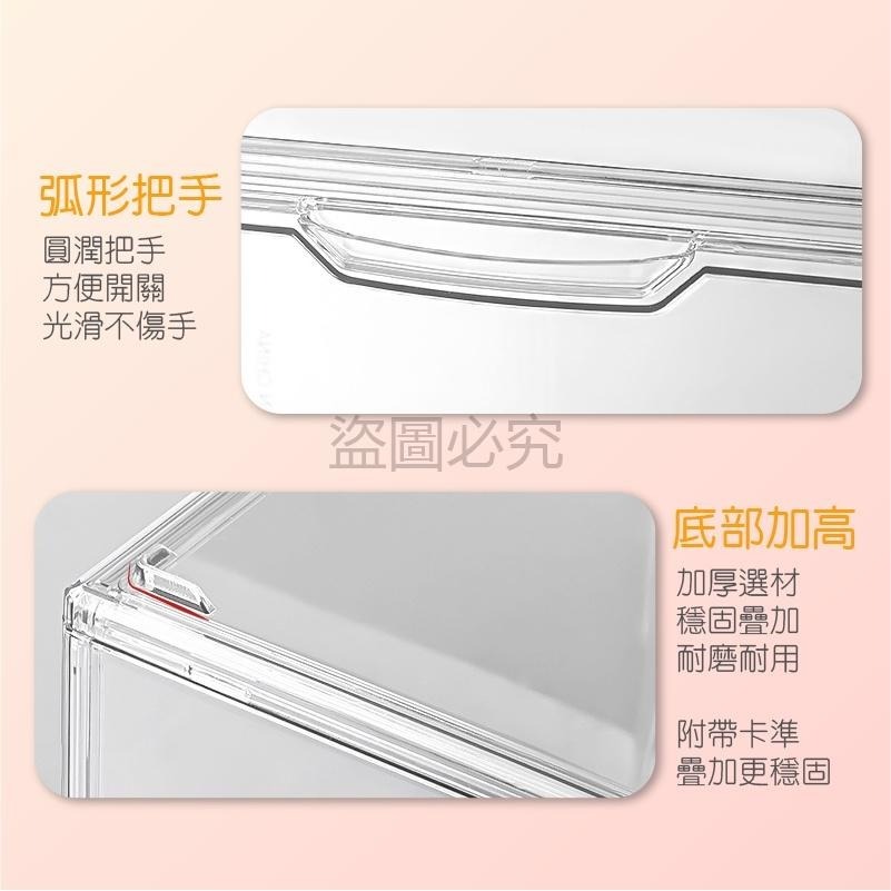 🔥直立式🔥加大款🔥透明公仔收納盒 公仔展示盒 泡泡瑪特 包包鞋子 防灰塵收納 模型展示櫃 透明展示架 鞋盒 收納盒-細節圖6