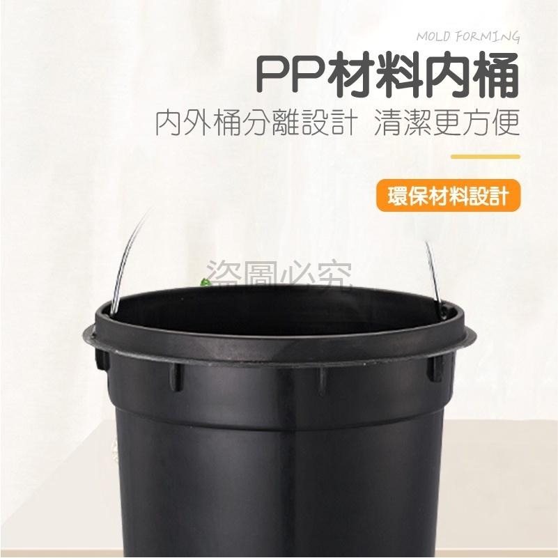 🔥密封防臭🔥靜音緩降垃圾桶 大容量垃圾桶 腳踏垃圾桶 靜音垃圾桶 不鏽鋼垃圾桶 翻蓋垃圾桶 垃圾桶 緩降垃圾桶-細節圖8